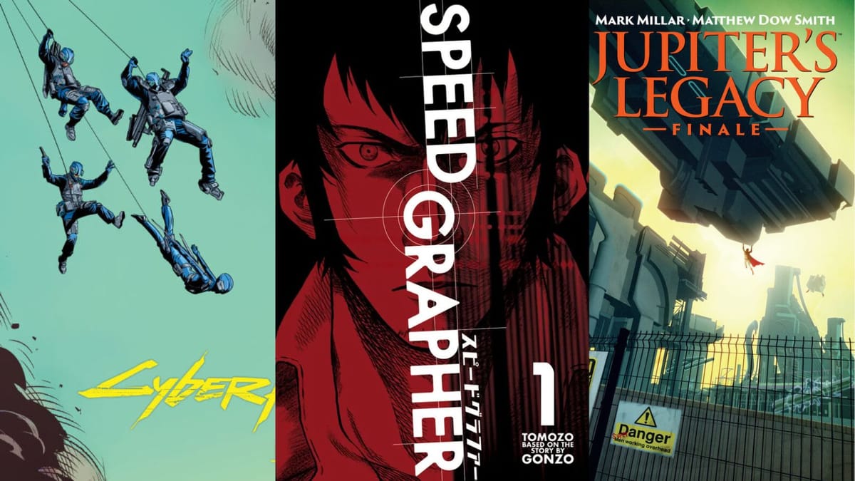 Cyberpunk 2077: Psycho Squad, Speed Grapher, and Jupiter's Legacy: Finale — GamingTrend Comics